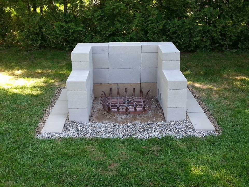 Cinder Block Fire Pit Ideas