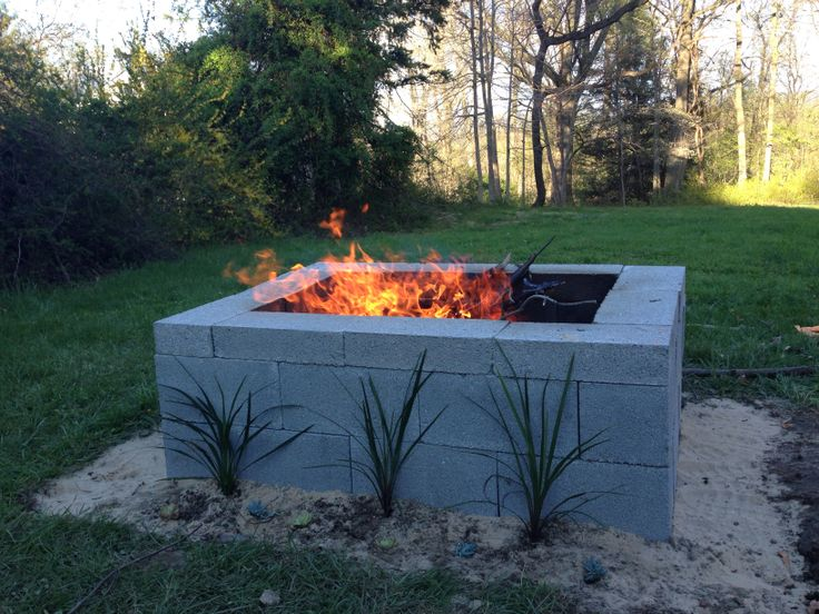 7 Incredible Cinder Block Fire Pit Ideas | Outdoor Fire Pits