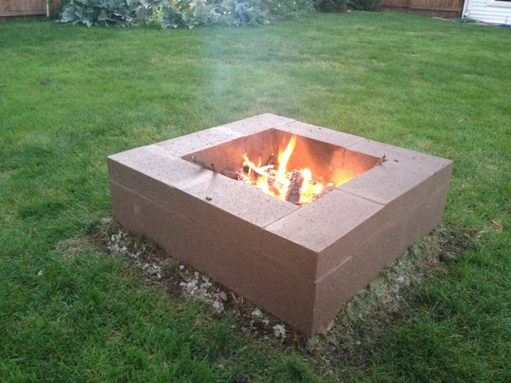 7 Incredible Cinder Block Fire Pit Ideas | Outdoor Fire Pits